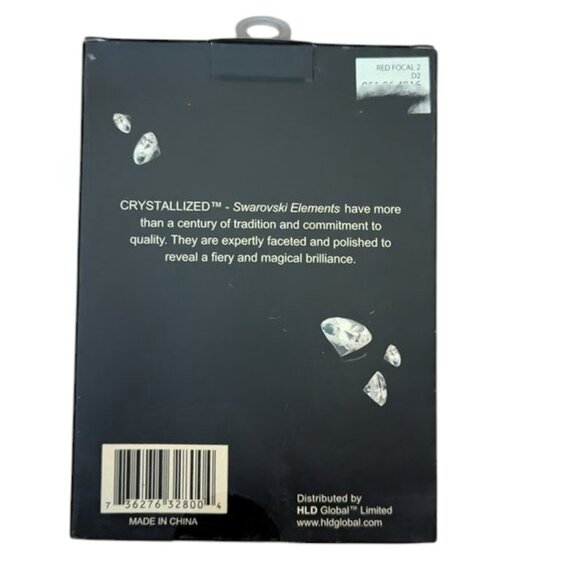 NEW Harvey Lewis Holiday Tree Ornament Initial S Letter Crystallized Swarovski - Picture 2 of 2